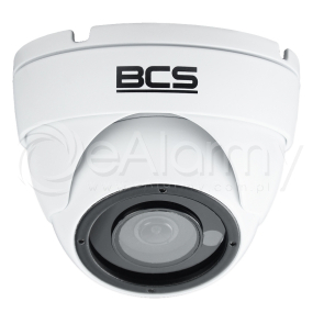 BCS-DMQ2201IR3-B Kamera kopułowa 4w1, 1080p, biała BCS