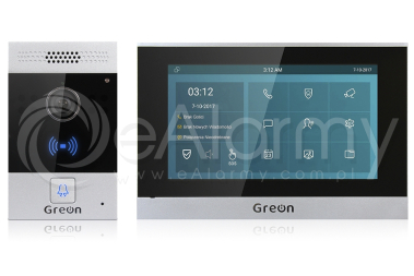 GR-OS6 / GR-IS4-SL Zestaw wideodomofonowy IP Greon