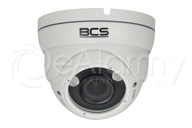 BCS-DMQE4200IR3-B Kamera kopułowa 4w1, 1080p, zasięg IR do 40m, biała BCS