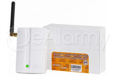 GSM2000 Uniwersalny moduł powiadomienia i zdalnego sterowania GSM ELMES