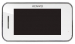 KW-S702C/W200-W Monitor głośnomówiący 7 cali, biały, wbudowany moduł pamięci, wideodomofon KENWEI