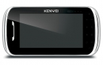 KW-S704C/W200-B Monitor głośnomówiący 7 cali, czarny, wbudowany moduł pamięci, wideodomofon KENWEI