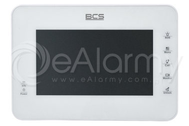 BCS-MON7000W Wideomonitor IP BCS, kolor biały