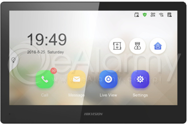 DS-KH8520-WTE1 Monitor do wideodomofonu IP Wi-Fi HIKVISION