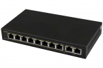 SG108-90W 10-portowy switch PoE 8xPoE 2xUPLINK PULSAR