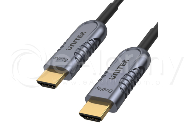 C11028DGY Światłowodowy kabel HDMI 2.1,105m UNITEK
