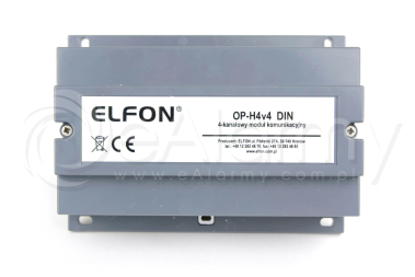 OP-H4v4 DIN Moduł komunikacyjny do systemu Optima ELFON