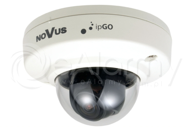 NVIP-2C2001D-P/GO Kamera IP kopułkowa megapikselowa z elektroniczną funkcją dzień/noc NOVUS