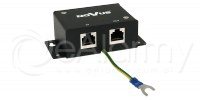 NVS-110E/P Ogranicznik przepięć w sieci Ethernet 10/100 Mb/s po kablu STP i UTP, PoE NOVUS