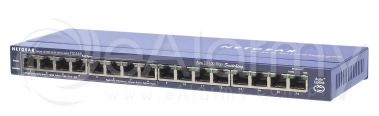 FS116PEU Netgear Switch FastEthernet 16x10/100 Port, 8xPoW Port