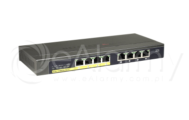 GS-108P-100EUS Netgear ProSafe Plus Switch 8-Port Gigabit Ethernet Switch with 4-port PoE