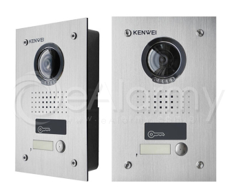 VKW-1370EMC-1B KENWEI Panel z kamerą, 1 przycisk wywołania, czytnik breloków