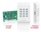 Zestaw: centrala alarmowa PC1404 DSC oraz 8-liniowa klawiatura LED PC1404RKZ
