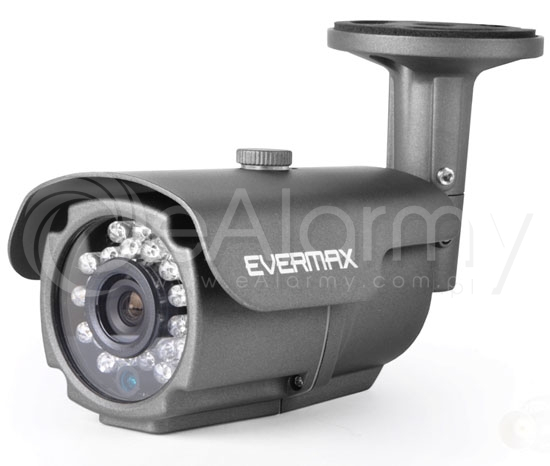 EVX-E176-ICR Evermax Kamera dzień/noc z oświetlaczem IR i filtrem ICR, obudowa metalowa