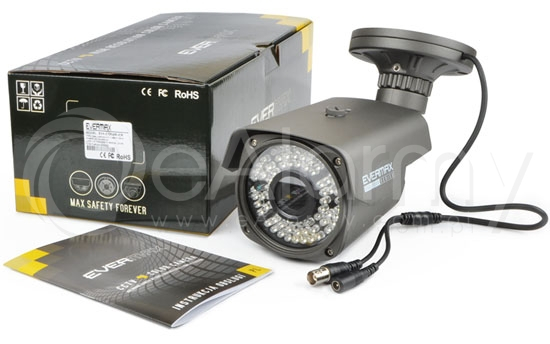 EVX-C1014IR-ICR Kamera zewnętrzna 1000 linii - 1,3MPX CMOS SONY Dzień/Noc EVERMAX