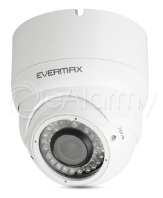 EVX-CD701IR-W/B1-W Kamera kopułowa wraz z pierścieniem mocującym EVERMAX