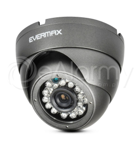 EVX-E172-ICR Kamera kopułowa dzień/noc z oświetlaczem IR i fitrem ICR, obudowa metalowa EVERMAX