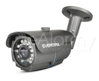 EVX-E176-ICR Kamera dzień/noc z oświetlaczem IR i filtrem ICR, obudowa metalowa EVERMAX
