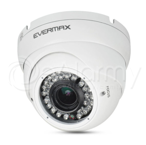 EVX-CD1001IR-W-ICR Zewnętrzna kamera kopułowa dzień/noc, 1000 linii - 1,3MPX CMOS SONY Dzień/Noc, OSD - UTC EVERMAX