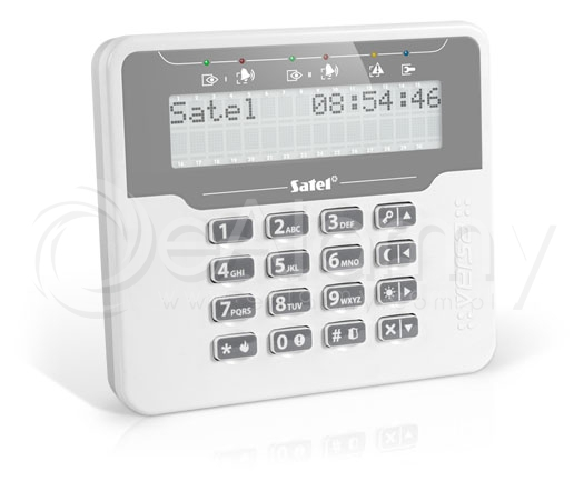 VERSA LCDM-WRL Manipulator bezprzewodowy LCD z czytnikiem kart zbliżeniowych SATEL