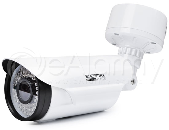 EVX-C1016IR/B16 EVERMAX Kamera zewnętrzna dzień/noc, 1000 linii - 1,3MPX w zestawie z pierścieniem mocującym