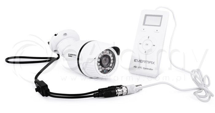 EVX-AHD285IR Kamera zewnętrzna AHD / analog, 1080P EVERMAX