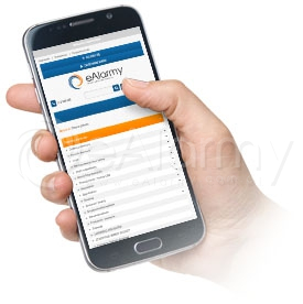 Nowa strona portalu firmy eAlarmy - mobilna funkcjonalność