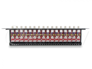 LHD-16R-PRO Zabezpieczenie przeciwprzepięciowe, 16 kanałów Video, koncentryk i skrętka EWIMAR