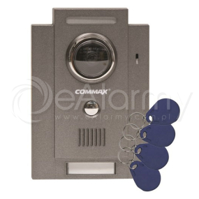 DRC-4CHC/RFID Kamera kolorowa z pełną regulacją kąta widzenia, oraz czytnikiem kart/breloków COMMAX
