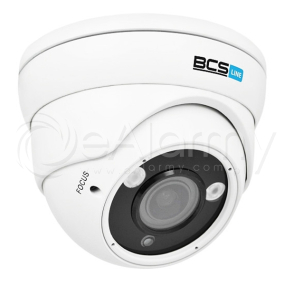 BCS-DMQ4200IR3-B Kamera kopułowa 4w1, 1080p, zasięg IR do 30m, biała BCS