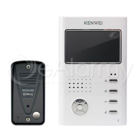 Zestaw: monitor KW-E430C + kamera KW-136 MC wideodomofon KENWEI