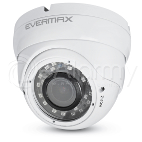 EVX-FHD201A-IR-W Kamera HDCVI / HDTVI / AHD / analog, 1080P FullHD, APTINA 2.1 Mpx EVERMAX, kolor biały