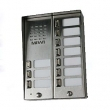 5025/10D Panel rozmówny z daszkiem oraz 10 przyciskami wywołania URMET MIWI