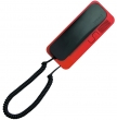 SMART-D Unifon cyfrowy z regulacją głośności i wyłącznikiem, w opcji dodatkowy przycisk CYFRAL - grafitowo-czerwony