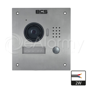 BCS-PAN1202S-2W Panel zewnętrzny dla systemu 2-żyłowego BCS