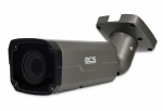 BCS-P-444RSA-G Kamera tubowa IP 4.0 Mpx, 2.8-12mm, zasięg IR do 30m, kolor grafitowy BCS POINT