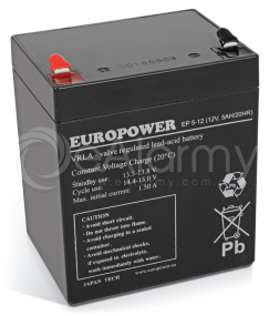 Akumulator EP 5-12 Europower 12V 5Ah