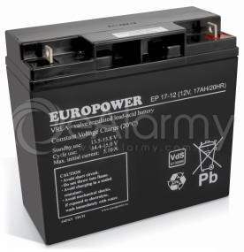 Akumulator EP 17-12 Europower 12V 17Ah