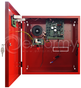 EN54-5A40LCD Pulsar Zasilacz buforowy do SSP, 5A, 2x40Ah, wyświetlacz LCD